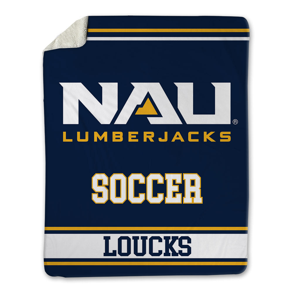 Northern Arizona - NCAA Women's Soccer : Mads Loucks - Blanket-0