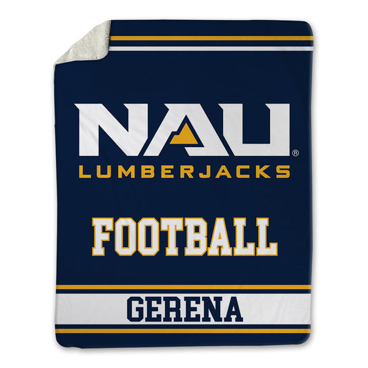 Northern Arizona - NCAA Football : Isaiah Gerena - Blanket-0