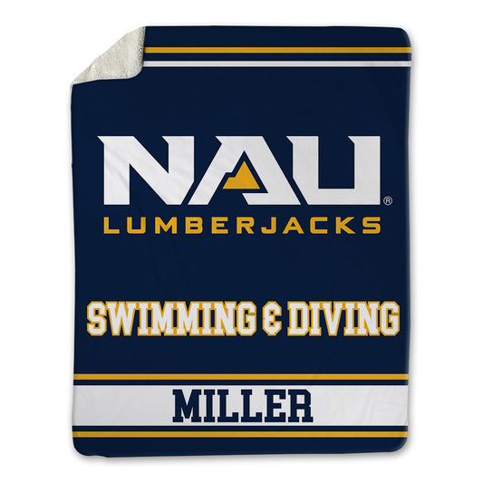 Northern Arizona - NCAA Women's Swimming & Diving : Abbie Miller - Blanket-0