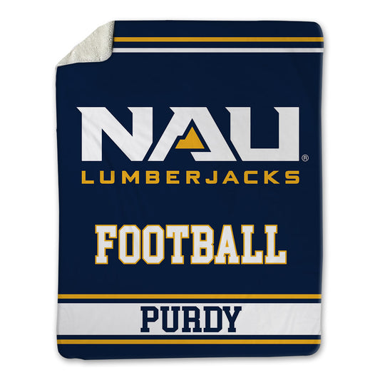 Northern Arizona - NCAA Football : Jeter Purdy - Blanket-0
