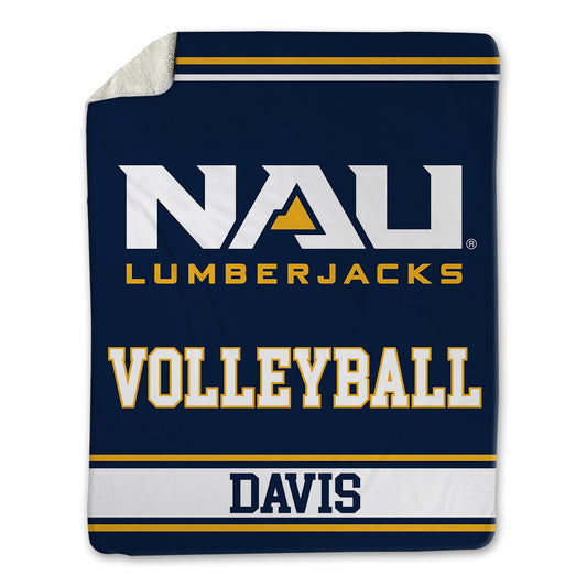 Northern Arizona - NCAA Women's Volleyball : Taryn Davis - Blanket-0