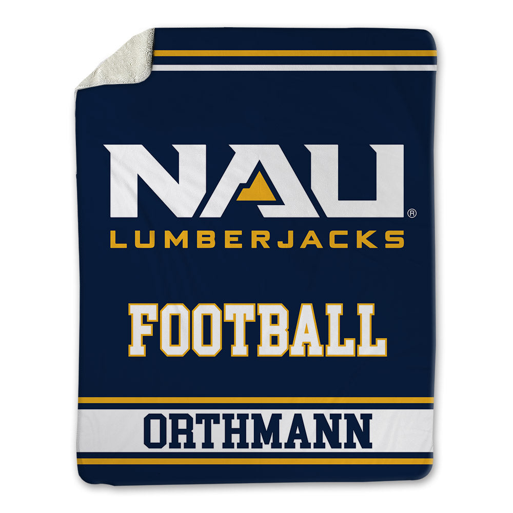 Northern Arizona - NCAA Football : Matthew Orthmann - Blanket-0