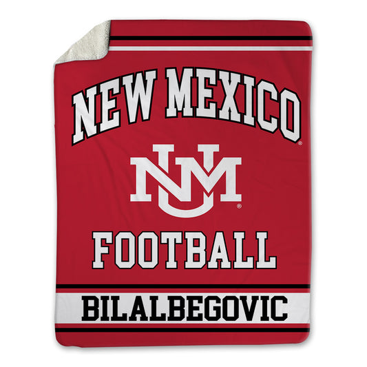 New Mexico - NCAA Football : Aldin Bilalbegovic - Blanket-0