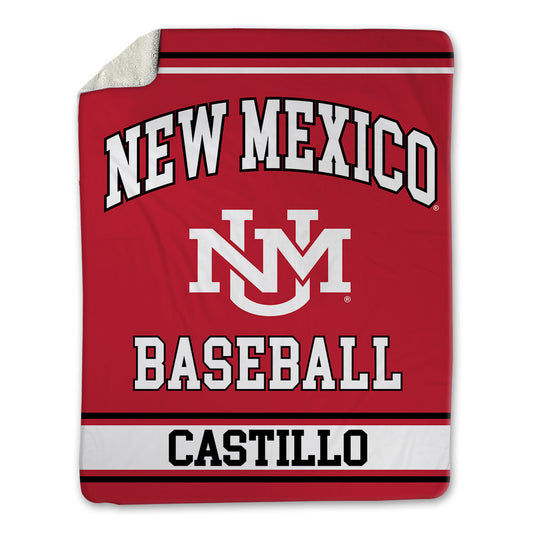 New Mexico - NCAA Baseball : Ryan Castillo - Blanket-0