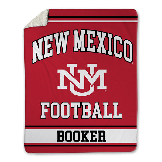 New Mexico - NCAA Football : Brian Booker - Blanket-0
