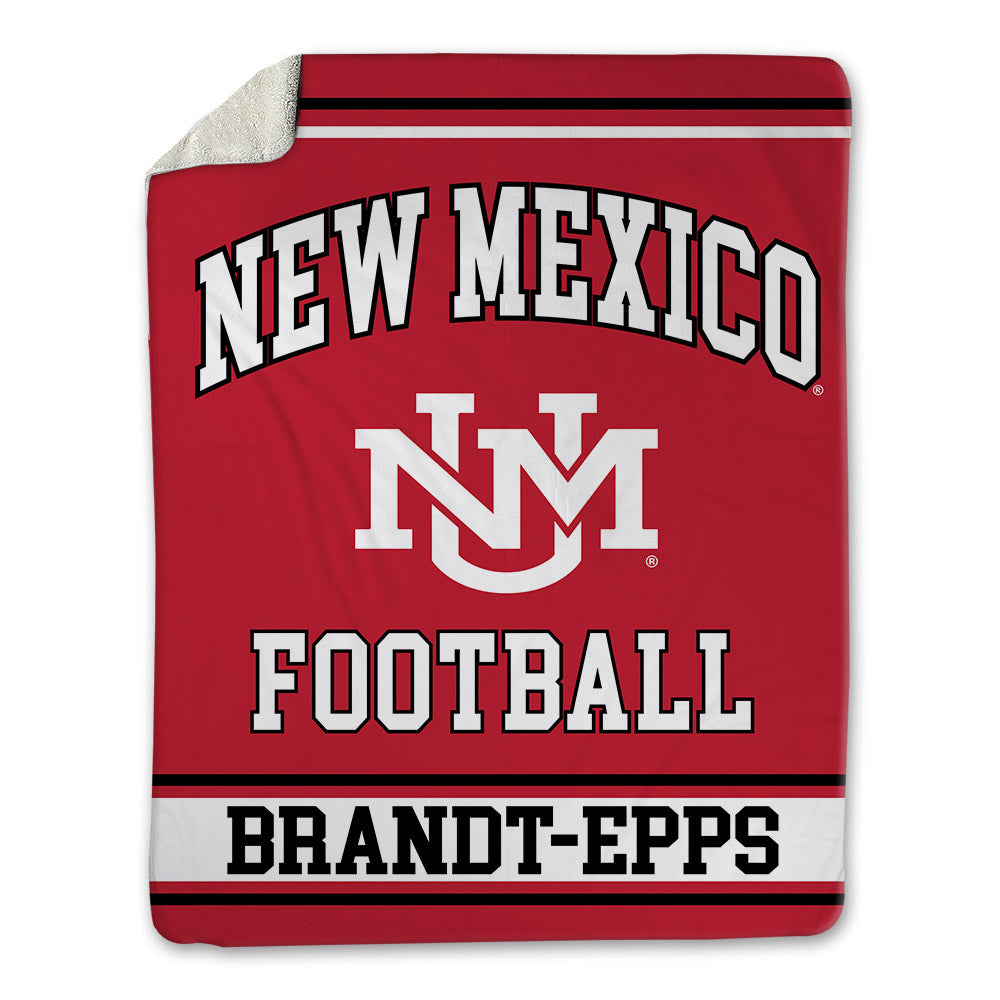 New Mexico - NCAA Football : Devin Brandt-Epps - Blanket-0