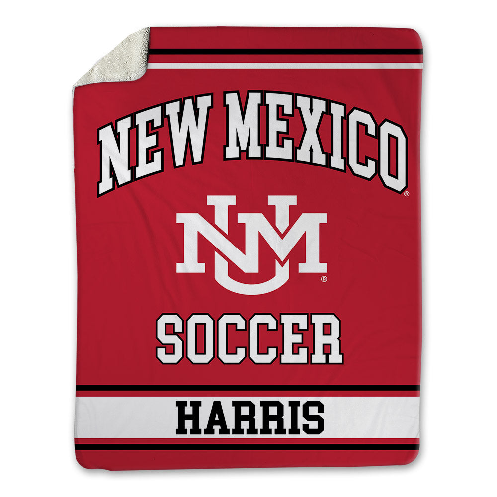 New Mexico - NCAA Women's Soccer : Macie Harris - Blanket-0