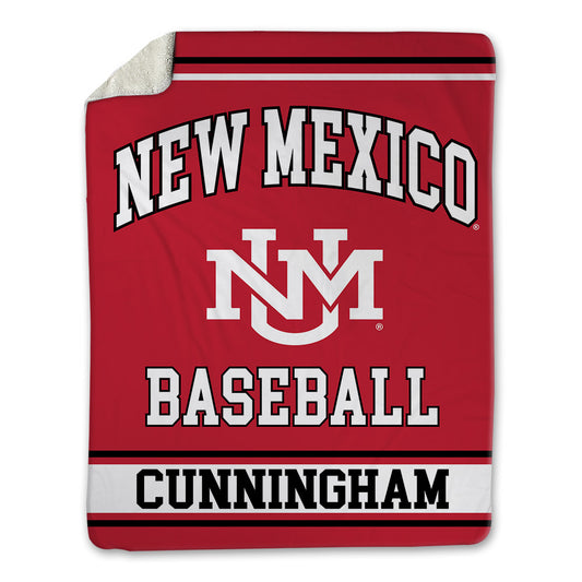 New Mexico - NCAA Baseball : Ty Cunningham - Blanket-0