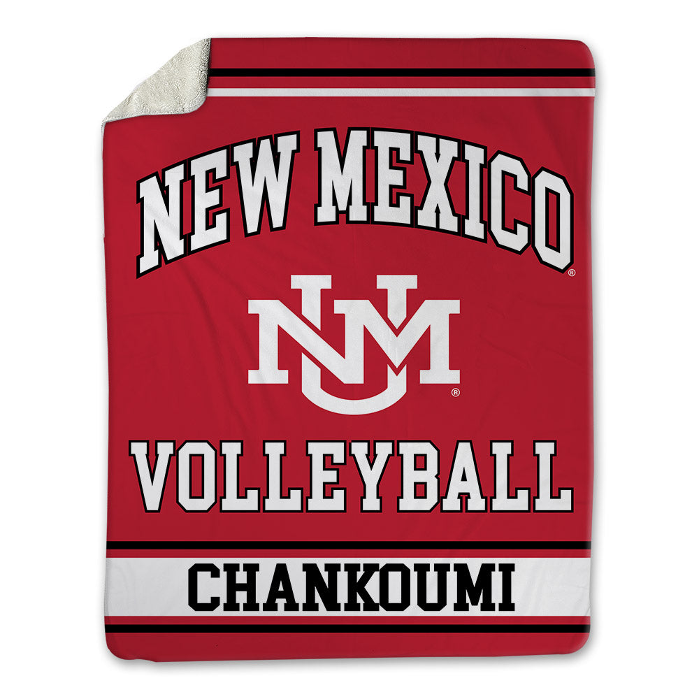 New Mexico - NCAA Women's Volleyball : Naomi Chankoumi - Blanket-0