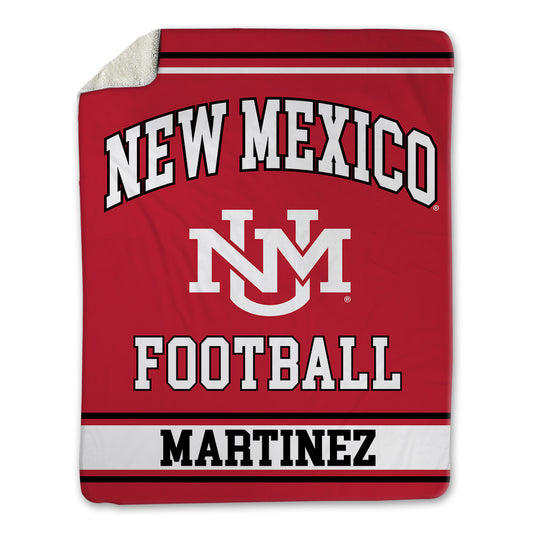New Mexico - NCAA Football : D'sean Martinez - Blanket-0