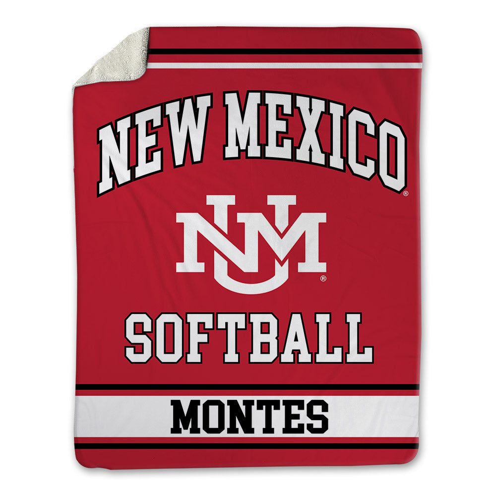 New Mexico - NCAA Softball : Mia Montes - Blanket-0