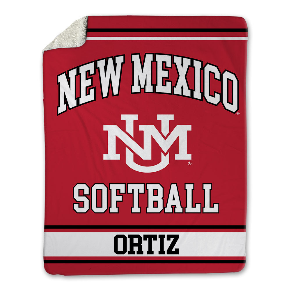 New Mexico - NCAA Softball : Alina Ortiz - Blanket-0