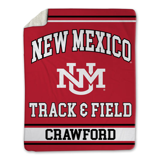 New Mexico - NCAA Men's Track & Field : Rhys Crawford - Blanket-0