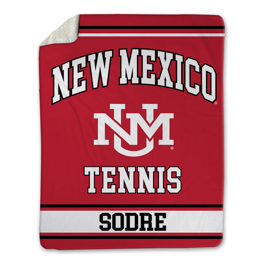 New Mexico - NCAA Women's Tennis : Maria Sodre - Blanket-0