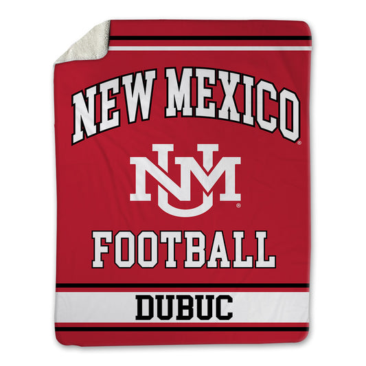 New Mexico - NCAA Football : Trey Dubuc - Blanket-0
