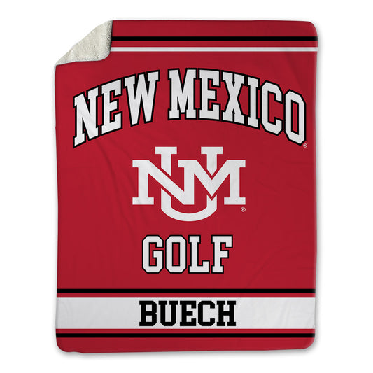 New Mexico - NCAA Men's Golf : Luis Buech - Blanket-0