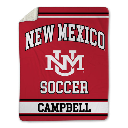 New Mexico - NCAA Women's Soccer : Alyson Campbell - Blanket-0