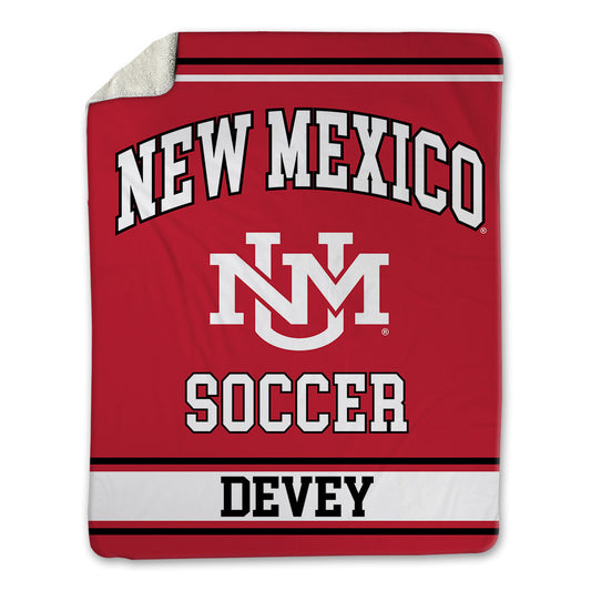 New Mexico - NCAA Women's Soccer : Presley Devey - Blanket-0