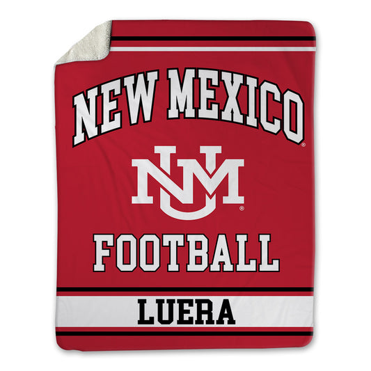 New Mexico - NCAA Football : Marko Luera - Blanket-0