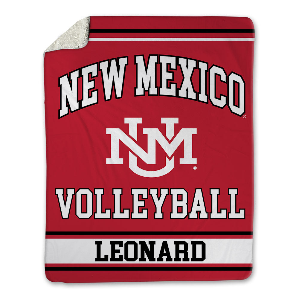 New Mexico - NCAA Women's Volleyball : Zoe Leonard - Blanket-0