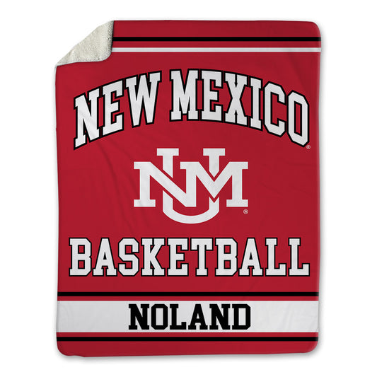 New Mexico - NCAA Men's Basketball : CJ Noland - Blanket-0