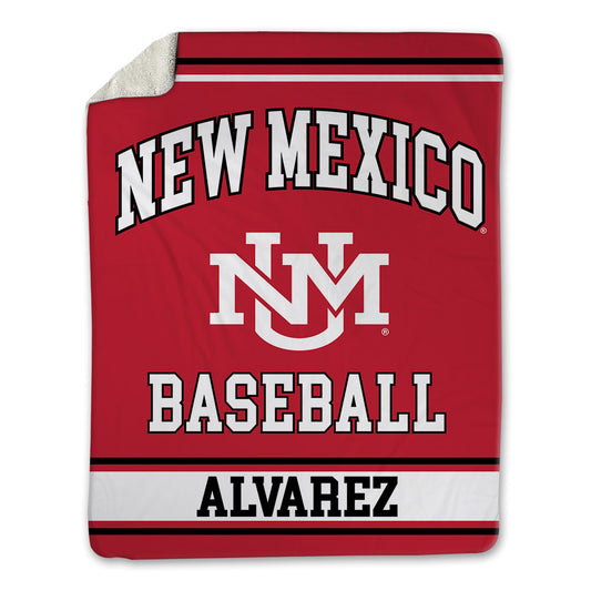 New Mexico - NCAA Baseball : Diego Alvarez - Blanket-0