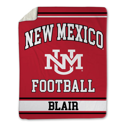 New Mexico - NCAA Football : Isaiah Blair - Blanket-0