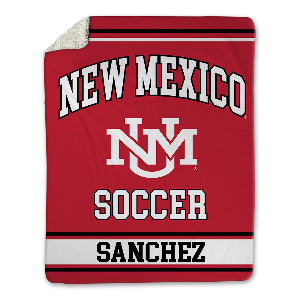 New Mexico - NCAA Women's Soccer : Savanah Sanchez - Blanket-0