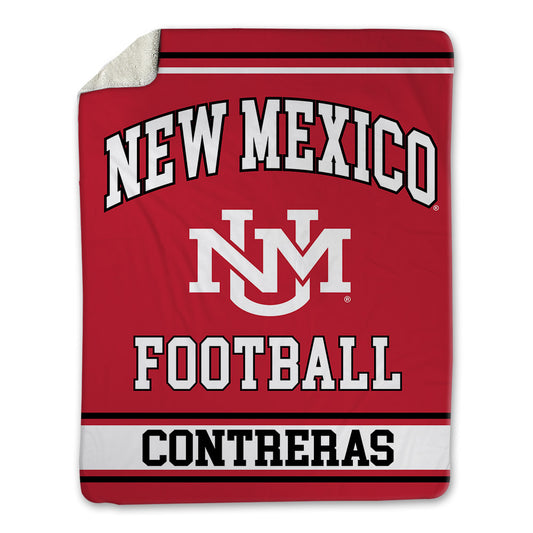 New Mexico - NCAA Football : Mateo Contreras - Blanket-0