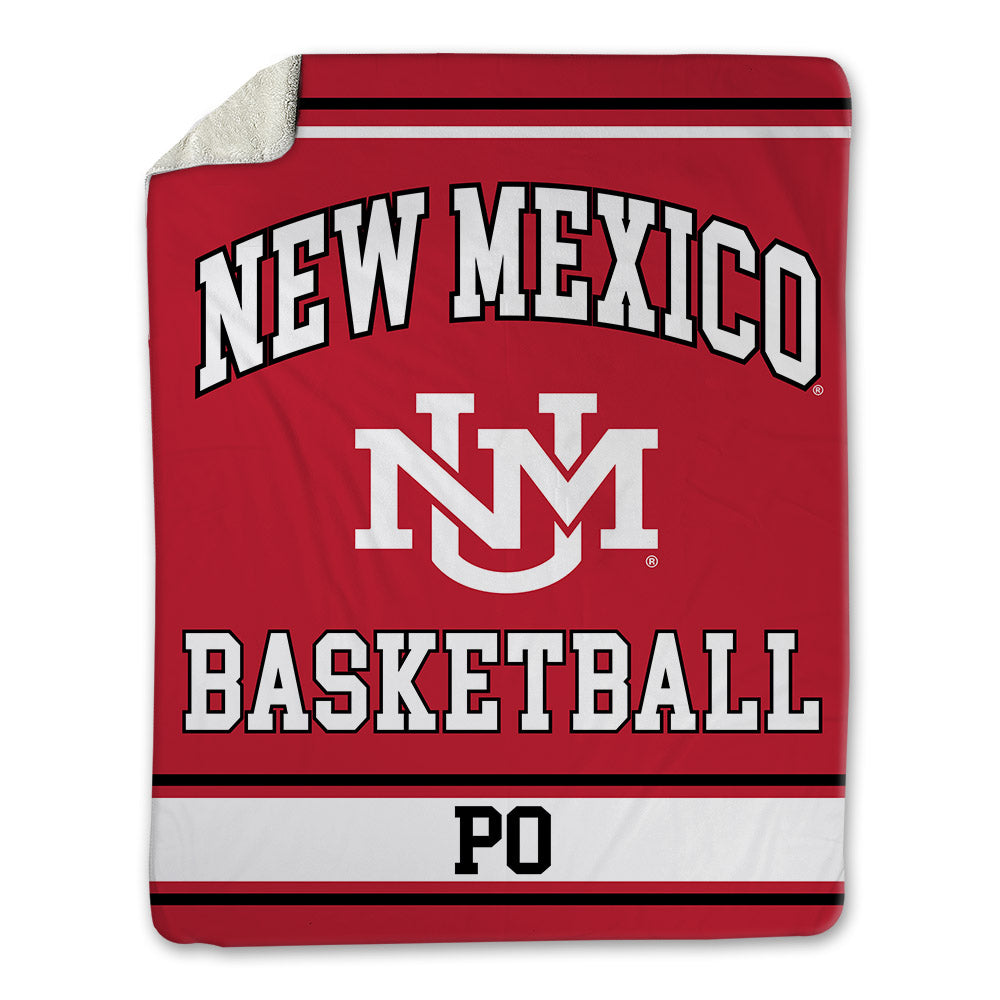 New Mexico - NCAA Women's Basketball : Reza Po - Blanket-0