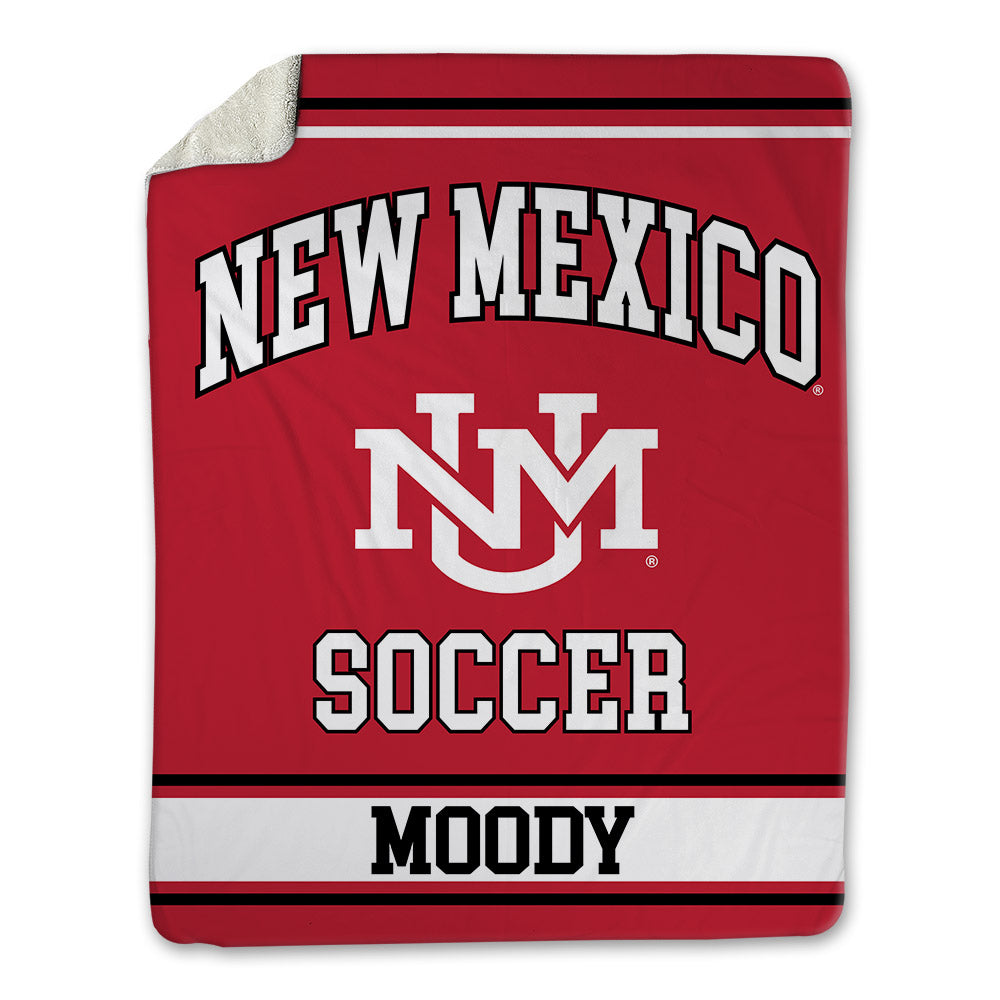 New Mexico - NCAA Women's Soccer : Ashley Moody - Blanket-0