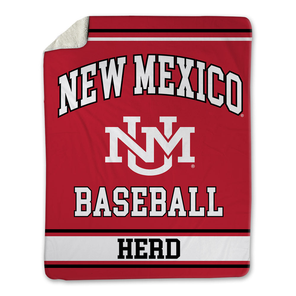 New Mexico - NCAA Baseball : Caleb Herd - Blanket-0