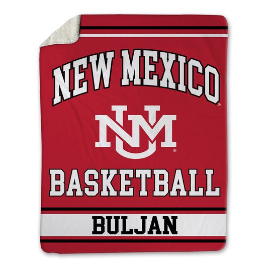 New Mexico - NCAA Men's Basketball : Tomislav Buljan - Blanket-0