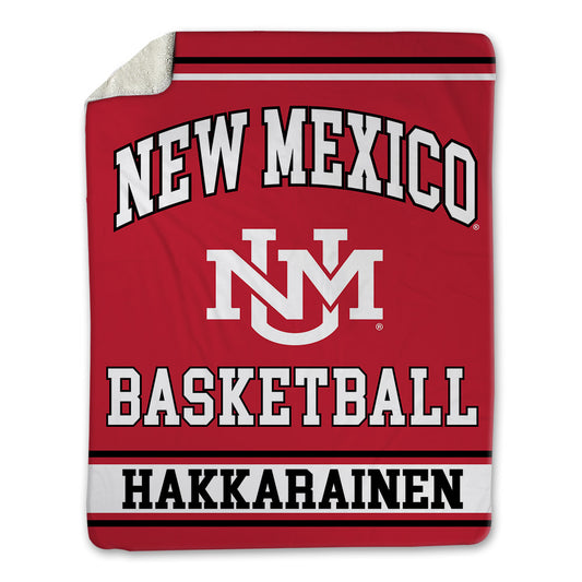 New Mexico - NCAA Women's Basketball : Lilli Hakkarainen - Blanket-0