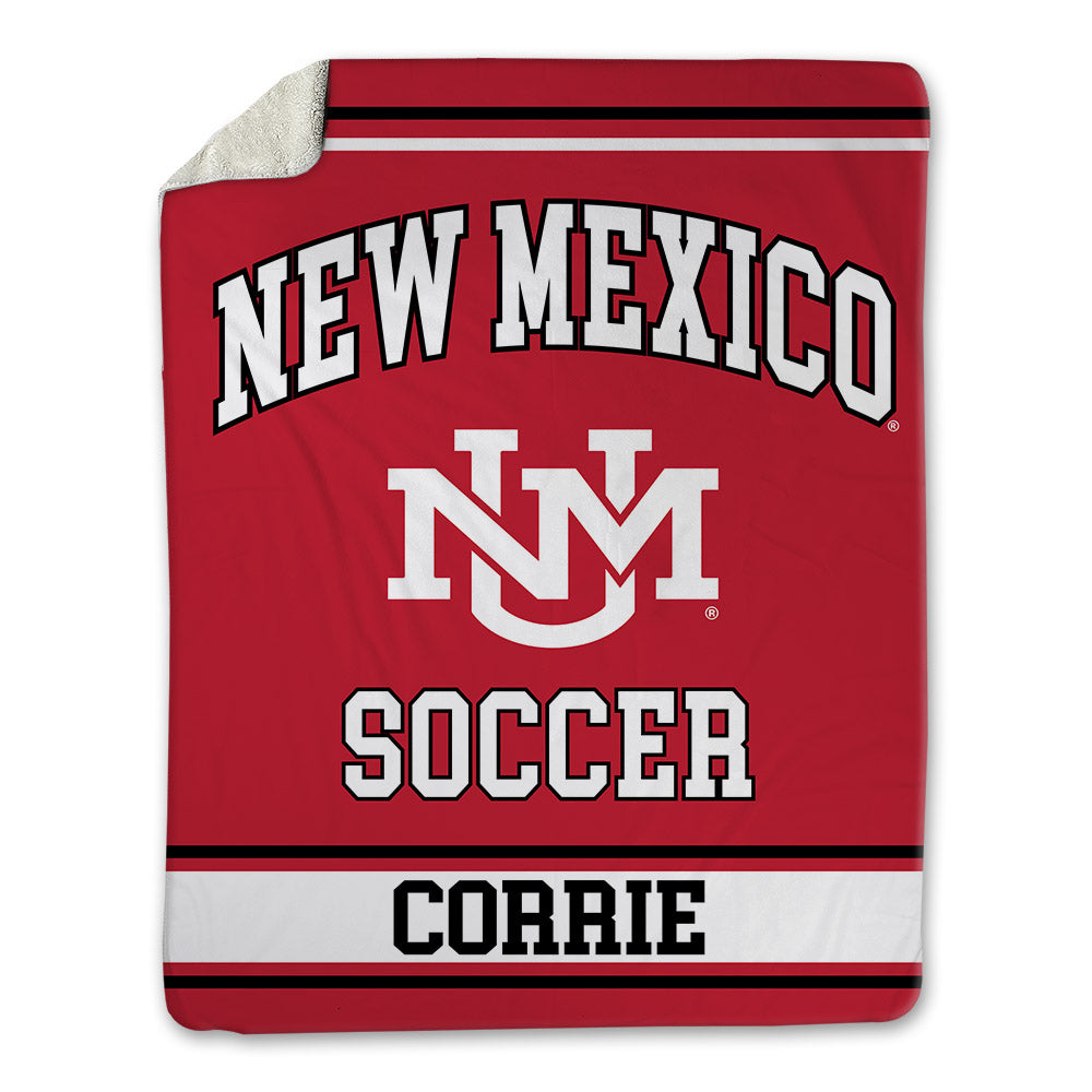 New Mexico - NCAA Women's Soccer : Samantha Corrie - Blanket-0