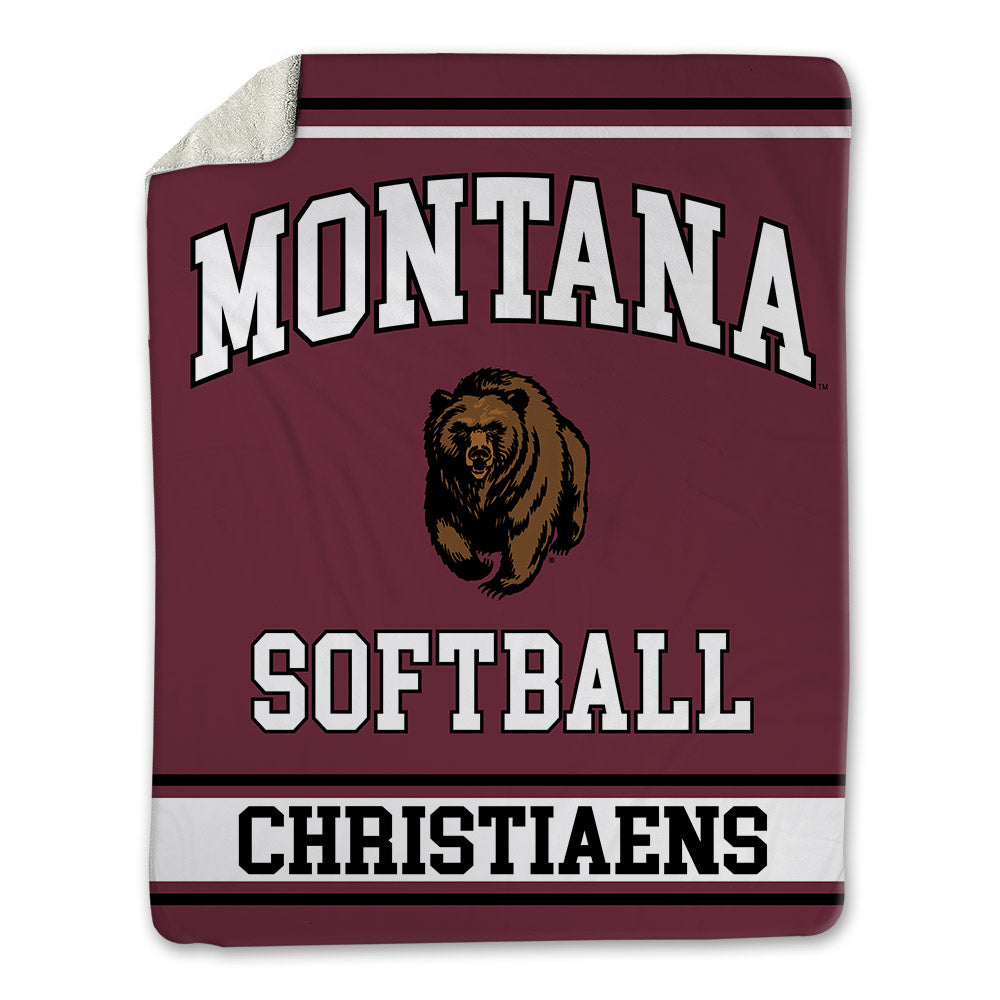 Montana - NCAA Softball : Alanna Christiaens - Blanket-0