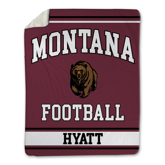 Montana - NCAA Football : Quinlan Hyatt - Blanket-0