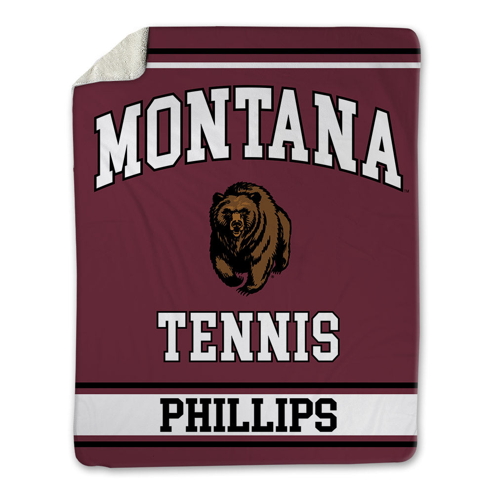 Montana - NCAA Women's Tennis : Kelsey Phillips - Blanket-0