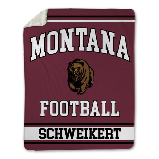 Montana - NCAA Football : Cody Schweikert - Blanket-0