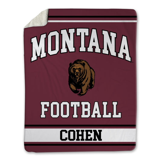 Montana - NCAA Football : Dylan Cohen - Blanket-0