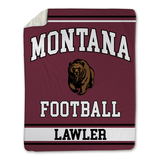 Montana - NCAA Football : Kenzel Lawler - Blanket-0