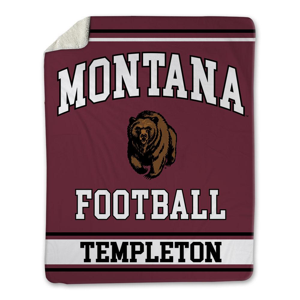 Montana - NCAA Football : Tate Templeton - Blanket-0