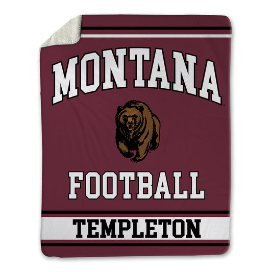 Montana - NCAA Football : Tate Templeton - Blanket-0