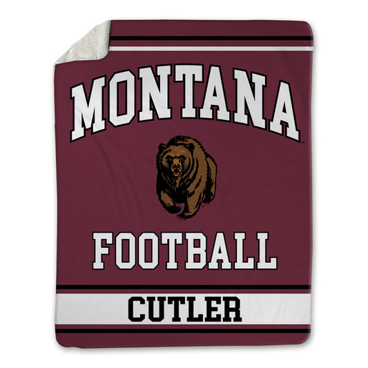 Montana - NCAA Football : Kade Cutler - Blanket-0