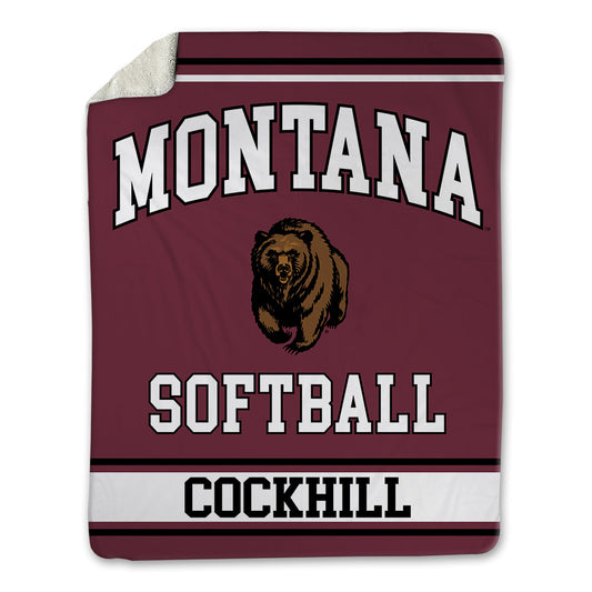 Montana - NCAA Softball : Anna Cockhill - Blanket-0