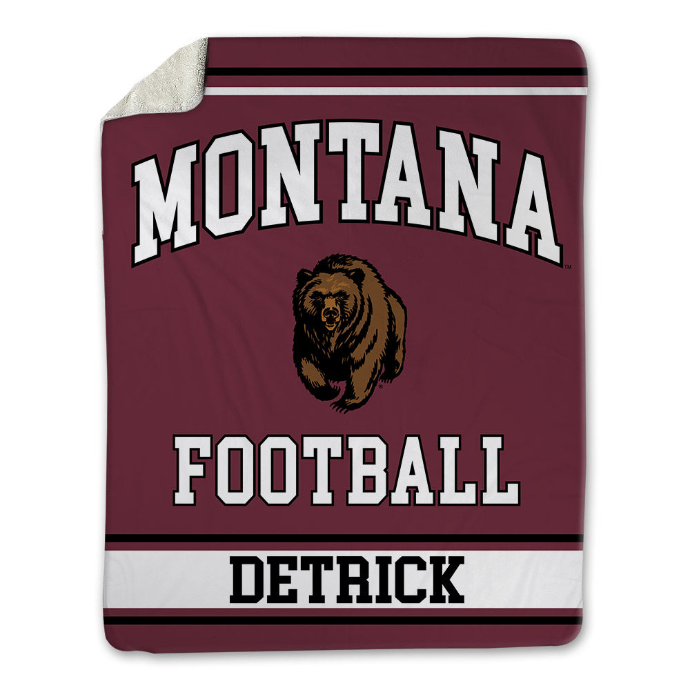 Montana - NCAA Football : Kellen Detrick - Blanket-0