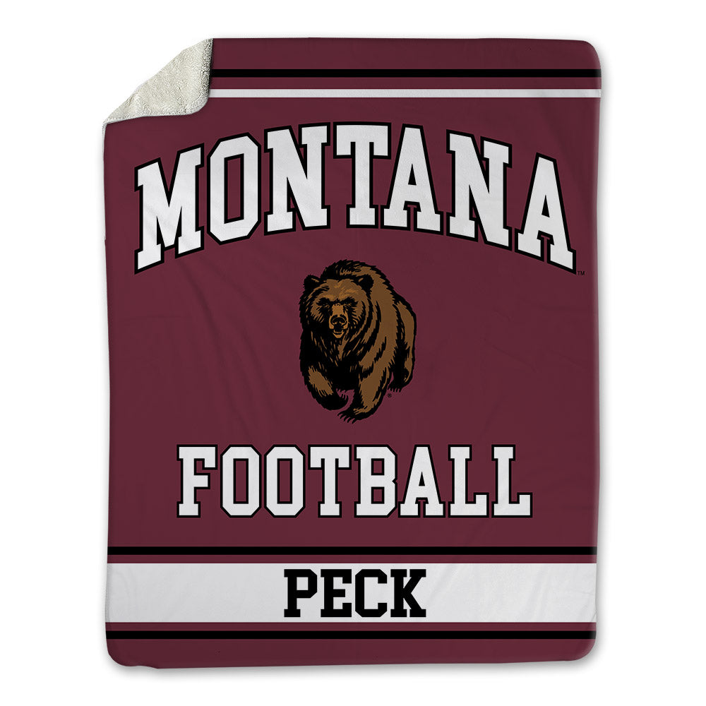 Montana - NCAA Football : Hunter Peck - Blanket-0