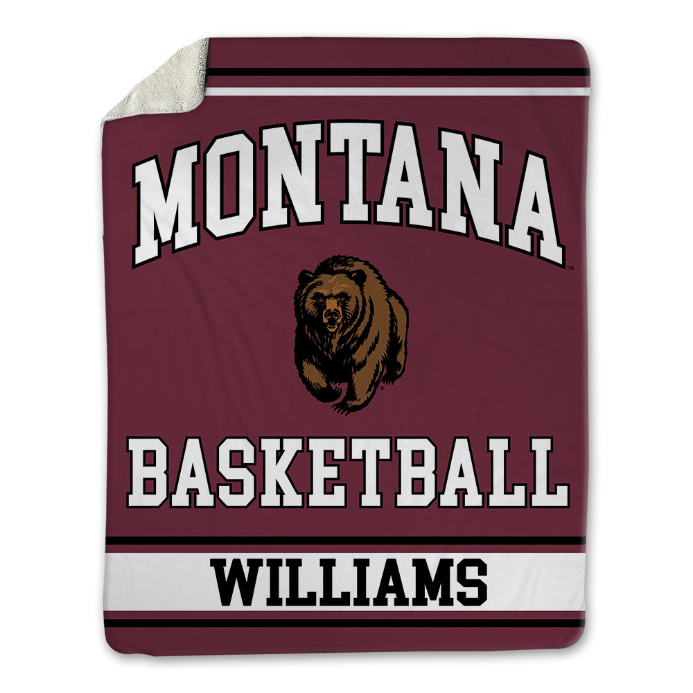 Montana - NCAA Men's Basketball : Money Williams - Blanket-0