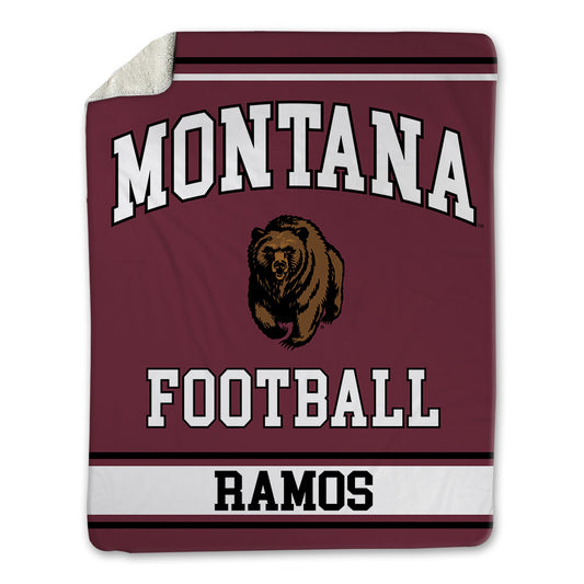 Montana - NCAA Football : Jareb Ramos - Blanket-0