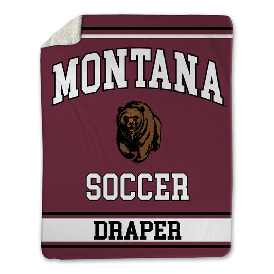 Montana - NCAA Women's Soccer : Mia Draper - Blanket-0